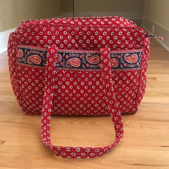 Vera Bradley Handbags - Vera Bradley Retired American Red Miller Tote